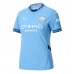 Dámy Fotbalový dres Manchester City Erling Haaland #9 2024-25 Domácí Krátký Rukáv